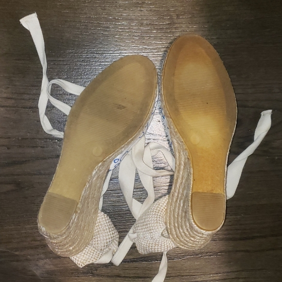 Coach Martina Espadrille Rattan Wedge 8 - Picture 8 of 8